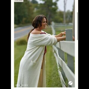 Anthropologie Pilcro Classic Longline Cardigan